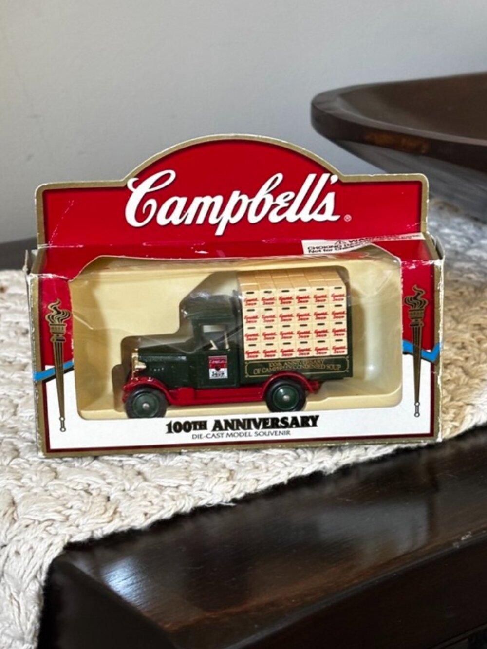 Campbell’s Soup 100th Anniversary 1997 Die-Cast Delivery Truck in Box